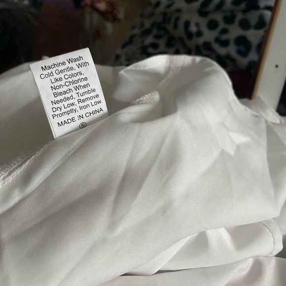 SHEIN CURVE PAISLEY & ATEC PATTERN OFF THE SHOULDER DRESS SZ 4X MULTICOLORS NWOT - Picture 7 of 7